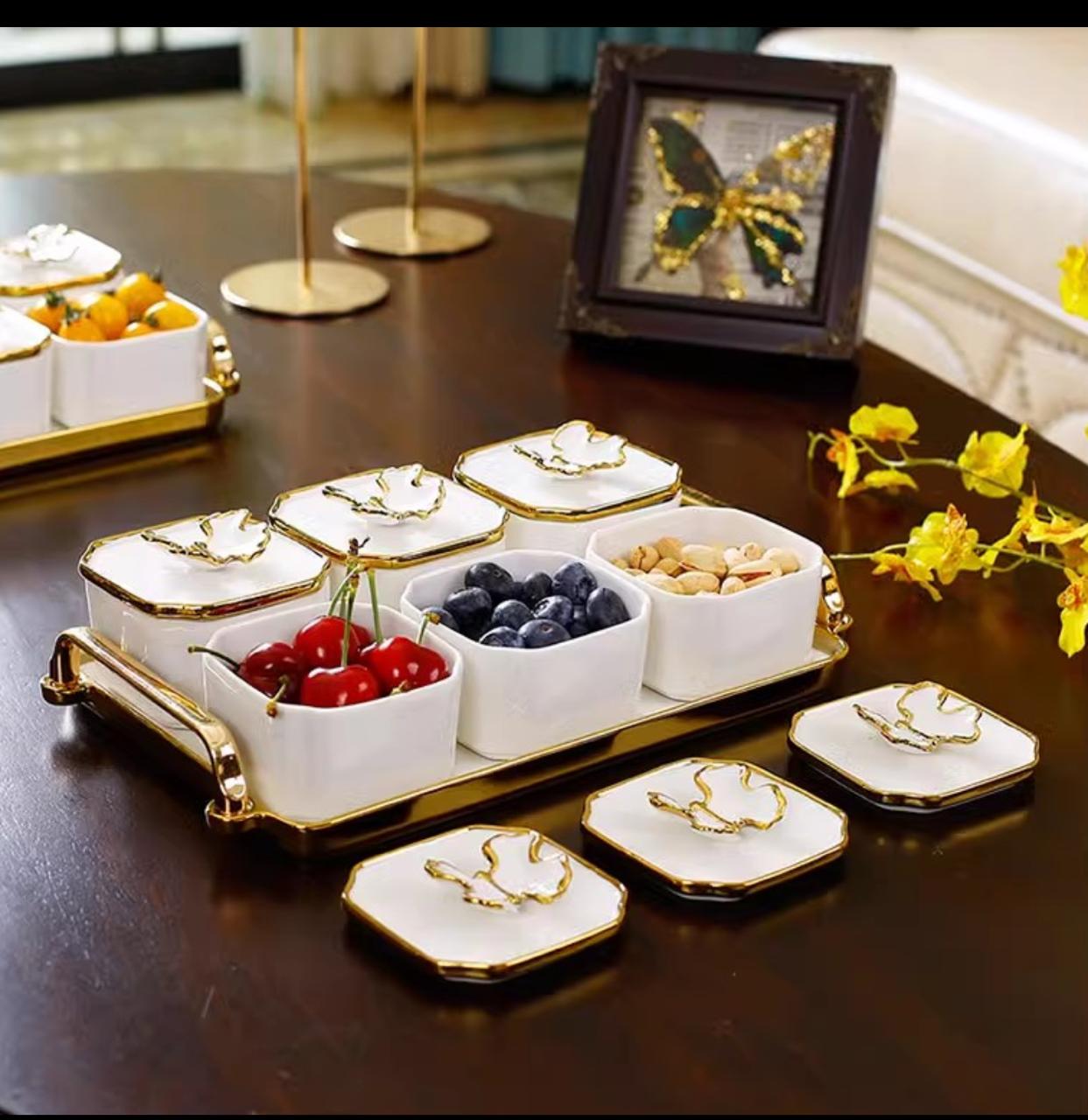 Ensemble de Service « Élégance Compartimentée »